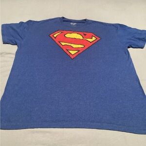 DC Comics Blue Superman Emblem Tee. 72